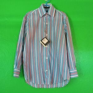 Tailorbyrd Boy's Striped Dress Shirt